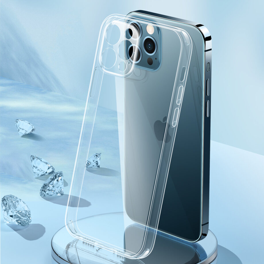 UNHARMED Clear Case Frosted Glass Series für iPhone - transparent