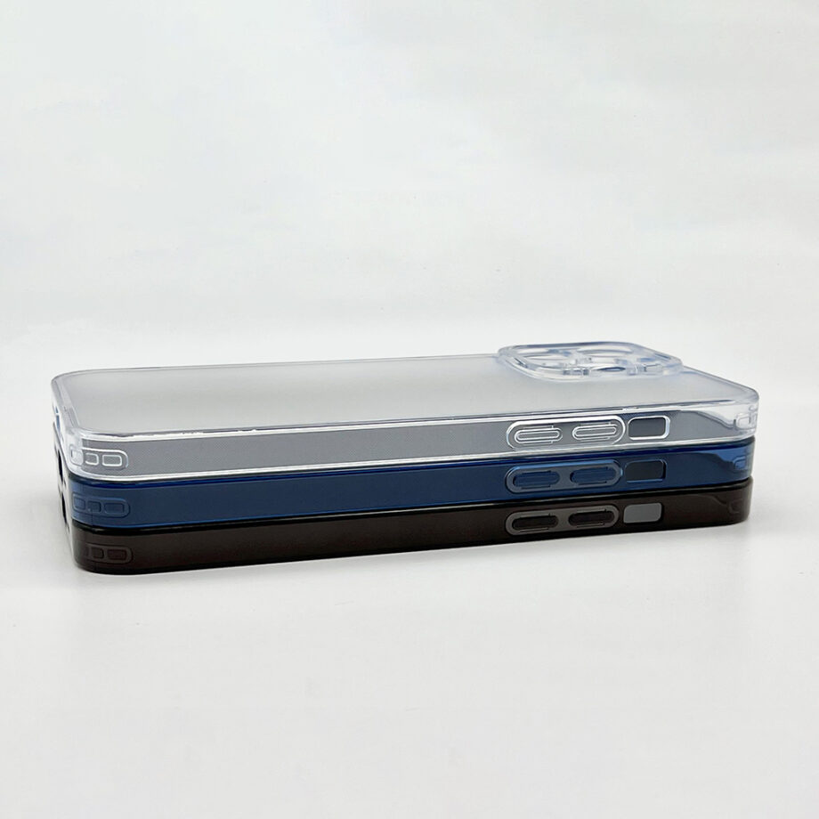 UNHARMED Clear Case Frosted Glass Series für iPhone - transparent