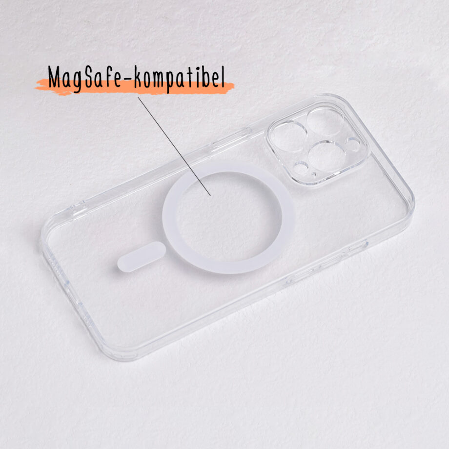 UNHARMED Magnetic Clear Case (2. Generation) für iPhone – transparent/klar