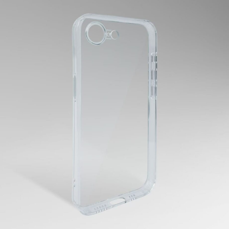 UNHARMED Clear Case Frosted Glass Series für iPhone 16e - transparent/klar